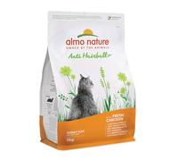 almo nature Holistic Functional Anti-Hairball au Poulet Frais. Croquettes Anti Boules de Poils pour Chats Adultes. 2kg