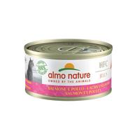ALMO NATURE-Boîte chat adulte Saumon Poulet 70g