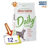 Almo Nature Holistic Maintenance avec Poulet et Dinde. Croquettes pour Chats Adultes 12 Kg