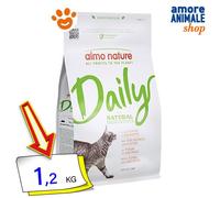 Almo nature Cat Adult Journalier Avec Thon Et Saumon Nourriture Sec Chat 1,2/12