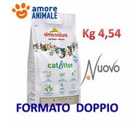 Almo Nature Cat Litter - Literie Chat 4,54 KG - Écologique Smaltibile dans La Wc
