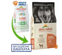 Almo Nature Chien Holistic Grandes 12 KG - Agneau Et Riz - Croquettes pour