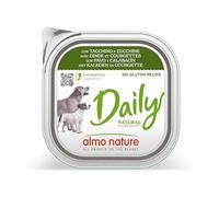 Almo Nature Daily - Aliment Humide pour Chiens - Dinde et Courgettes - 9 x 300 g