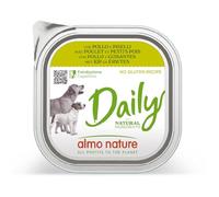 Almo Nature Daily - Aliment Humide pour Chiens - Poulet et Petits Pois - 9 x 300 g