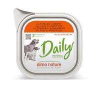 Almo Nature Daily - Aliment Humide pour Chiens - Veau et Carottes - 32 x 100 g