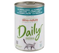Almo Nature Daily avec Morue Humide Chat Premium - Grain Free - 24x400 g