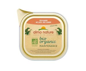 Almo Nature Daily Menu Bio au Saumon pour Chien (32 x 100 g)