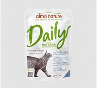 Almo Nature Daily Menu Chat avec COD et Les crevettes 70 Gpack de 30