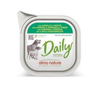 Almo Nature Daily Menu Lot de 32 pâtés sans céréales pour Chien avec Agneau et Pommes de Terre 100 g