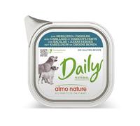 Almo Nature Daily Menu Chien Pas de Grain Pate avec Grains de COD et Vert, 100 g, Lot de 32
