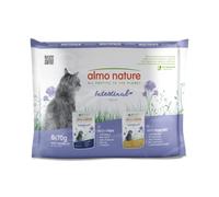 Almo Nature MultiPack Holistic Digestive Help Poisson Et Volaille Pour Chat Adulte 6x70g