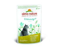 Almo Nature Functional Urinary Help - Nourriture Humide pour Chats Adultes à la Dinde - Soutien pour Le Bien-être des Voies Urinaires - 30 Sachets de 70g
