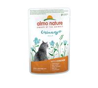 Almo Nature Functional Urinary Help - Nourriture Humide pour Chats Adultes au Poulet - Soutien pour Le Bien-être des Voies Urinaires - 30 Sachets de 70g