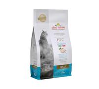 Almo Nature HFC Adult Sterilised - Croquettes pour Chats avec Cabillaud à l'origine Propres à la consommation Humaine et désormais utilisés comme Aliments pour Chats.