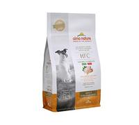 Almo Nature HFC Adult XS/S - Croquettes pour Chiens avec Poulet à l'origine Propres à la consommation Humaine et désormais utilisés comme Aliments pour Chiens.