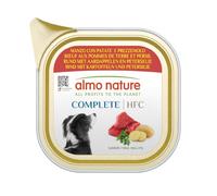 almo nature HFC Complete - Aliment Humide pour Chiens Adultes - Boeuf avec Pommes de Terre et Persil - qualité Human Grade, sans Gluten, monoprotéique - 150g, Lot de 11