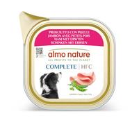 almo nature HFC Complete Aliment Humide pour Chiens Adultes - Jambon aux Pois - Lot de 1 445 kg (17 x 85 g)