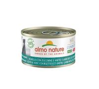 Almo Nature HFC Complete Made in Italy, Aliment Humide pour Chiens Adultes Agneau avec courgettes et aneth - 24 boîtes de 95 g.