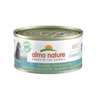 Almo Nature - HFC Complete - Maquereau avec Pomme de Terre Douce - Nourriture Humide pour Chat Adulte: 24 boîtes de 70g