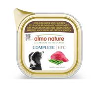 almo nature HFC Complete - Nourriture Humide pour Chiens Adultes - Angus Irlandais avec Haricots Verts - Qualité Humaine, sans Gluten, Monoprotéine - 85g, Pack de 17