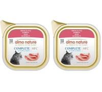 almo nature HFC Complete Sterilised, Aliments Humides pour Chats Adultes - Jambon - Lot de 2,445 kg (17 x 85 g)