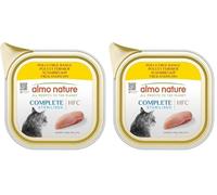 almo nature HFC Complete Sterilised, Aliments Humides pour Chats Adultes - Poulet Free Range - Boîte de 1,445 kg (17 x 85 g) (Lot de 2)
