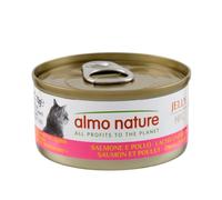 Almo Nature HFC Jelly - Nourriture Humide pour Chat Adulte - Saumon et Poulet - 70 g x 24 Boîtes