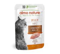 Almo Nature HFC Jelly - Nourriture Humide pour Chats Adultes - Poulet - 55 g, Lot de 24 Sachets