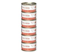 Almo Nature HFC Jelly - Nourriture Humide pour Chats - Saumon avec Carrote - 70g, Lot de 6