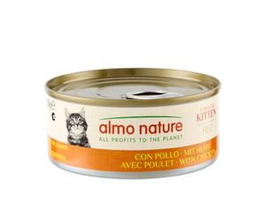 Almo Nature - HFC Kitten avec Poulet - Nourriture Humide pour Chaton : 24 boîtes de 150g