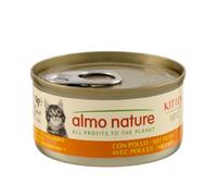 Almo Nature - HFC Kitten avec Poulet - Nourriture Humide pour Chaton : 24 boîtes de 70g