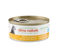 Almo Nature - HFC Natural avec Blanc de Poulet - Nourriture Humide pour Chat Adulte: 24 boîtes de150g