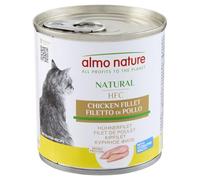 Almo Nature - HFC Natural Filet de Poulet- Nourriture Humide pour Chat Adulte: 12 boîtes de 280g