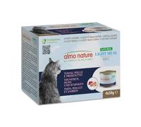 Almo Nature - HFC Natural Light Meal - Filet de Poulet - Nourriture Humide pour Chat Adulte: 4 boîtes de 50g
