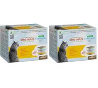 almo nature HFC Natural Light Meal Nourriture pour Chat Adulte Filet de Poulet 50 g x 4 pièces 200 g (Lot de 2)