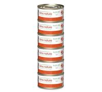 Almo Nature HFC Natural - Nourriture Humide pour Chat - Poulet et Potiron - 70g, Lot de 6