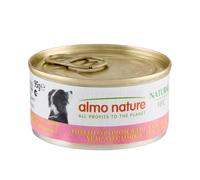 almo nature HFC Natural - Nourriture Humide pour Chiens avec Veau et Jambon à l'origine Propres à la consommation Humaine et désormais utilisée pour la préparation des Aliments pour Chiens.