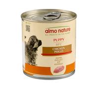 Almo Nature HFC Natural Puppy - Nourriture humide pour chiots avec Poulet à l'origine propres à la consommation humaine et désormais utilisée pour la préparation des aliments pour chiens.