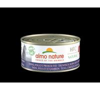 Almo Nature HFC Natural Thon, Poulet et Jambon 150gx24