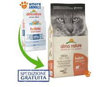 Almo Nature Chat Vie Maintenance Avec Poisson Bleu Frais Chats 400 Gr / 12 Kg
