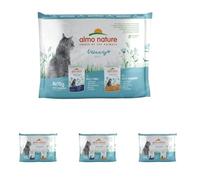 Almo Nature Holistic Functional-Urinary Help avec Poisson et avec Poulet. Nourriture Humide pour Chats Adultes avec des Sensibilités Urinaires. Alimentation complète en sachets fraîcheur - 6 x 70g