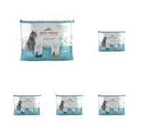 Almo Nature Holistic Functional-Urinary Help avec Poisson et avec Poulet. Nourriture Humide pour Chats Adultes avec des Sensibilités Urinaires. Alimentation complète en sachets fraîcheur - 6 x 70g