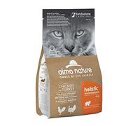 Almo Nature Holistic Poulet et Dinde Chat pour Chats (Nouveau Produit 400 GR, Jaune, L