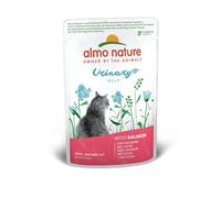 Almo Nature Holistic Urinary Help Aliment Humide pour Chats Adultes avec Saumon - (30 sachets de 70 g)
