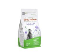 Almo Nature Intestinal Help - Croquettes pour Chat à l'Agneau Frais - Soutient la Fonction Intestinale avec des Prébiotiques et des Minéraux - Sac de 400g