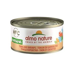 Almo Nature Jelly Chat Adulte - Sachets Fraîcheur 24 x 70g - Thon & Crevettes