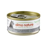 Almo Nature Mega Pack Natural au Thon avec Alevins - Nourriture Humide pour Chat Adulte: 6 boîtes de 70g