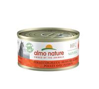 ALMO NATURE-Pâtée pour chat au poulet avec potiron HFC Natural Almo Nature - 70 g