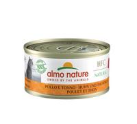 ALMO NATURE-Pâtée pour chat en boite Almo Nature HFC Natural Poulet et Thon -70 g