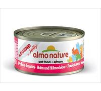 Almo Nature Rouge Label Poulet Filet avec Foie, 55 g, Lot de 24